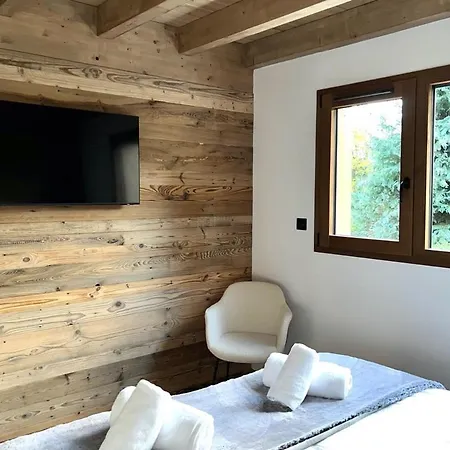 Chalet Les Roitelets 5 Etoiles Avec Jacuzzi Sauna