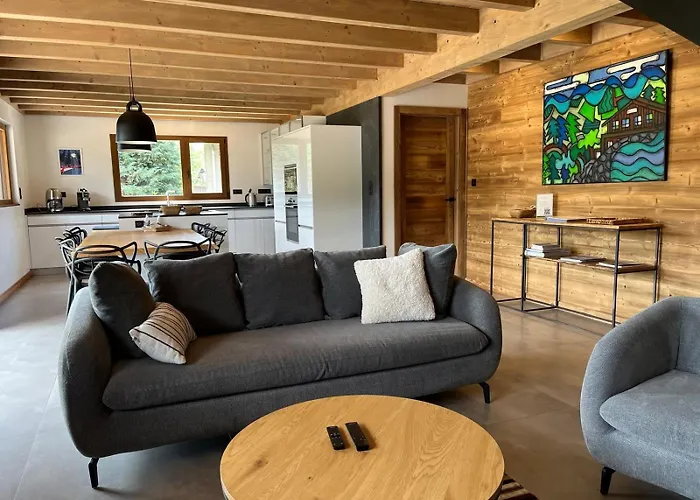 Les Roitelets 5 Etoiles Avec Jacuzzi Sauna Chalet