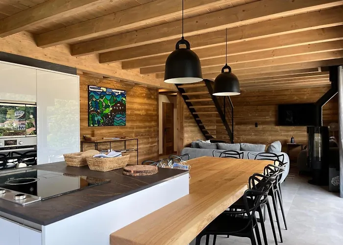 Chalet Les Roitelets 5 Etoiles Avec Jacuzzi Sauna