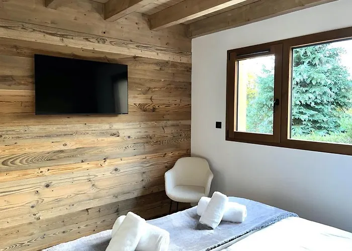 Chalet Les Roitelets 5 Etoiles Avec Jacuzzi Sauna