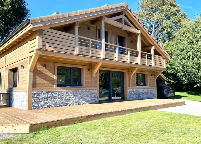 Les Roitelets 5 Etoiles Avec Jacuzzi Sauna Chalet Gerardmer