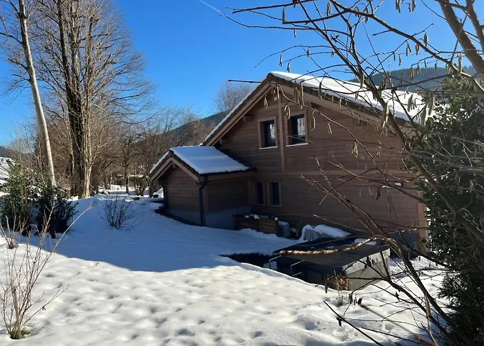 Chalet Les Roitelets 5 Etoiles Avec Jacuzzi Sauna